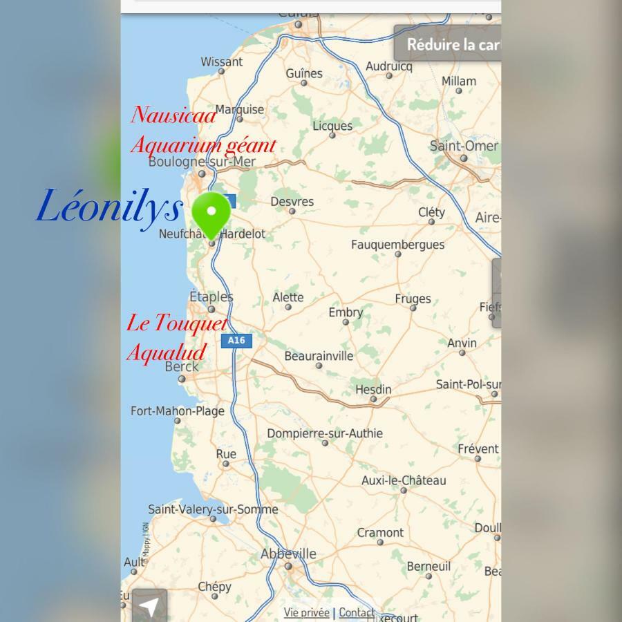 Leonilys Appartement Neufchâtel-Hardelot Buitenkant foto